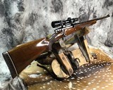 1970 Belgium Browning Safari Rifle, .458 Winchester Magnum W/Leupold Scope - 3 of 19