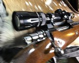 1970 Belgium Browning Safari Rifle, .458 Winchester Magnum W/Leupold Scope - 8 of 19