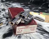 Kolb Baby Model 1924 Hammerless Revolver with Original Box, Nickel & Pearl - 3 of 15