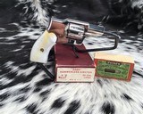 Kolb Baby Model 1924 Hammerless Revolver with Original Box, Nickel & Pearl - 2 of 15
