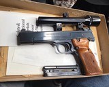 1981 Smith & Wesson model 41, .22 LR Target Pistol, Scoped W/ Box, 2 mags, Trades Welcome! - 22 of 24