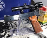 1981 Smith & Wesson model 41, .22 LR Target Pistol, Scoped W/ Box, 2 mags, Trades Welcome! - 9 of 24