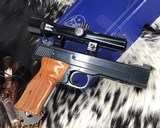1981 Smith & Wesson model 41, .22 LR Target Pistol, Scoped W/ Box, 2 mags, Trades Welcome! - 7 of 24