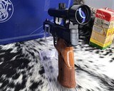 1981 Smith & Wesson model 41, .22 LR Target Pistol, Scoped W/ Box, 2 mags - 10 of 21