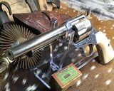 1902 COLT SAA .22LR, 5.5 inch, Nickel, Pearls, Christy’s Conversion, Trades Welcome! - 10 of 25