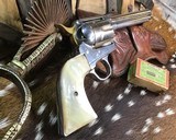 1902 COLT SAA .22LR, 5.5 inch, Nickel, Pearls, Christy’s Conversion, Trades Welcome! - 16 of 25