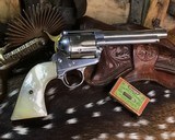 1902 COLT SAA .22LR, 5.5 inch, Nickel, Pearls, Christy’s Conversion, Trades Welcome! - 25 of 25