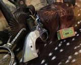 1902 COLT SAA .22LR, 5.5 inch, Nickel, Pearls, Christy’s Conversion, Trades Welcome! - 17 of 25