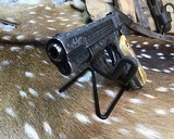 1921 Colt 1903 Hammerless , Engraved, Rams Horn Grips,.32 ACP, Boxed - 8 of 19