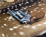 Smith & Wesson Stainless Combat Magnum, 66-1, 2.5 inch W /Box, Pinned & Recessed, Los Angeles Port Police Marked - 2 of 16