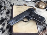 1903 Colt Pocket Hammerless, Mfg. 1922, As New In Box, .32 acp - 9 of 24