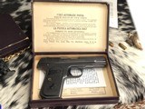 1903 Colt Pocket Hammerless, Mfg. 1922, As New In Box, .32 acp - 13 of 24