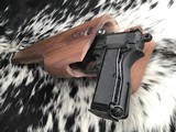 WWII FN BROWNING INGLIS HI POWER CHINESE CONTRACT, MK 1, 9mm, Wood Stock-Holster - 4 of 14