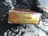 1974 Colt Python, 6 inch, One Owner, LNIB SOLD pending funding - 5 of 25