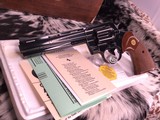 1974 Colt Python, 6 inch, One Owner, LNIB SOLD pending funding - 1 of 25