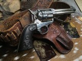1883 Colt SAA, Black Powder Frame, First Generation, Nickel, .45 Colt - 16 of 25