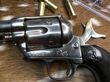 1883 Colt SAA, Black Powder Frame, First Generation, Nickel, .45 Colt - 9 of 25