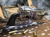 1883 Colt SAA, Black Powder Frame, First Generation, Nickel, .45 Colt - 11 of 25