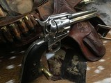 1883 Colt SAA, Black Powder Frame, First Generation, Nickel, .45 Colt - 13 of 25