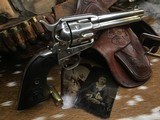 1883 Colt SAA, Black Powder Frame, First Generation, Nickel, .45 Colt - 4 of 25
