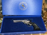 Colt SAA, Third Generation, 4 3/4 inch, Nickel, .45 Colt, Unfired in Box - 24 of 25