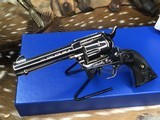 Colt SAA, Third Generation, 4 3/4 inch, Nickel, .45 Colt, Unfired in Box - 2 of 25