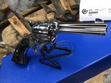 Colt SAA, Third Generation, 4 3/4 inch, Nickel, .45 Colt, Unfired in Box - 25 of 25