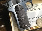 Colt 1903 Pocket Hammer, .38 Auto Rimless, Boxed, Mfg. 1914 - 16 of 25