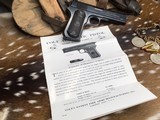Colt 1903 Pocket Hammer, .38 Auto Rimless, Boxed, Mfg. 1914 - 5 of 25