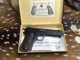 Colt 1903 Pocket Hammer, .38 Auto Rimless, Boxed, Mfg. 1914 - 3 of 25