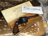 1935 Mfg. Colt Camp Perry, W/Box, Tools, Test Target, Colt Letter, Owners Papers, Unfired Since Factory, 99% - 7 of 25