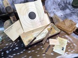 1935 Mfg. Colt Camp Perry, W/Box, Tools, Test Target, Colt Letter, Owners Papers, Unfired Since Factory, 99% - 16 of 25