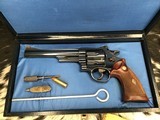 1956 Smith & Wesson Pre-29 Revolver, W/Box, 4 Screw, 98%, .44 Magnum - 23 of 25