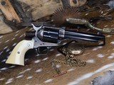 2005 Mfg. Colt SAA, 4 3/4 inch, Ivory, Boxed W/letter - 2 of 12