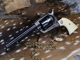 2005 Mfg. Colt SAA, 4 3/4 inch, Ivory, Boxed W/letter - 4 of 12