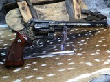 Factory “A” engraved Smith & Wesson 29-2, 8 3/8 inch, Cased, Jinks Letter - 9 of 25