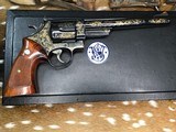 Factory “A” engraved Smith & Wesson 29-2, 8 3/8 inch, Cased, Jinks Letter - 16 of 25