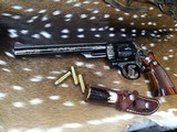 Factory “A” engraved Smith & Wesson 29-2, 8 3/8 inch, Cased, Jinks Letter - 13 of 25