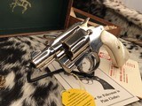 1964 Mfg. Colt Detective Special, Nickel, W/ Mother of Pearl Grips, Boxed. Gorgeous - 7 of 19