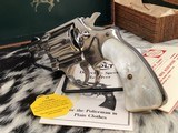 1964 Mfg. Colt Detective Special, Nickel, W/ Mother of Pearl Grips, Boxed. Gorgeous - 5 of 19