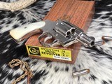 1964 Mfg. Colt Detective Special, Nickel, W/ Mother of Pearl Grips, Boxed. Gorgeous - 11 of 19