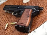 1956 Belgium Browning High Power, 9mm, Thumb Print, Ring Hammer - 14 of 17