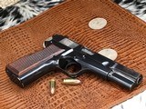 1956 Belgium Browning High Power, 9mm, Thumb Print, Ring Hammer - 7 of 17