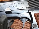 1956 Belgium Browning High Power, 9mm, Thumb Print, Ring Hammer - 5 of 17