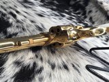 1955 Smith & Wesson Pre-18 , .22 Combat Masterpiece, Factory Engraved, Gold W/Mother of Pearl - 13 of 25