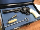 1957 Smith & Wesson Pre-29, .44 Magnum, Factory A Engraved, W/ Letter, Factory Presentation Case, Ivory Grips - 12 of 23