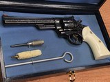 1957 Smith & Wesson Pre-29, .44 Magnum, Factory A Engraved, W/ Letter, Factory Presentation Case, Ivory Grips - 23 of 23