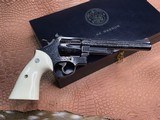 1957 Smith & Wesson Pre-29, .44 Magnum, Factory A Engraved, W/ Letter, Factory Presentation Case, Ivory Grips - 17 of 23
