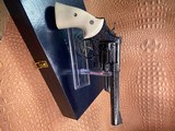1957 Smith & Wesson Pre-29, .44 Magnum, Factory A Engraved, W/ Letter, Factory Presentation Case, Ivory Grips - 9 of 23