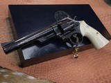 1957 Smith & Wesson Pre-29, .44 Magnum, Factory A Engraved, W/ Letter, Factory Presentation Case, Ivory Grips - 16 of 23